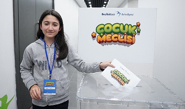 Beylikdüzü çocuk meclisi yeni başkanını seçti