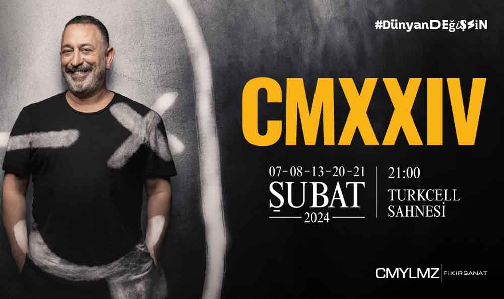 Sanatseverleri Buluşturan Zorlu Psm'de Cem Yılmaz'ın Cmxxiv Heyecanı!