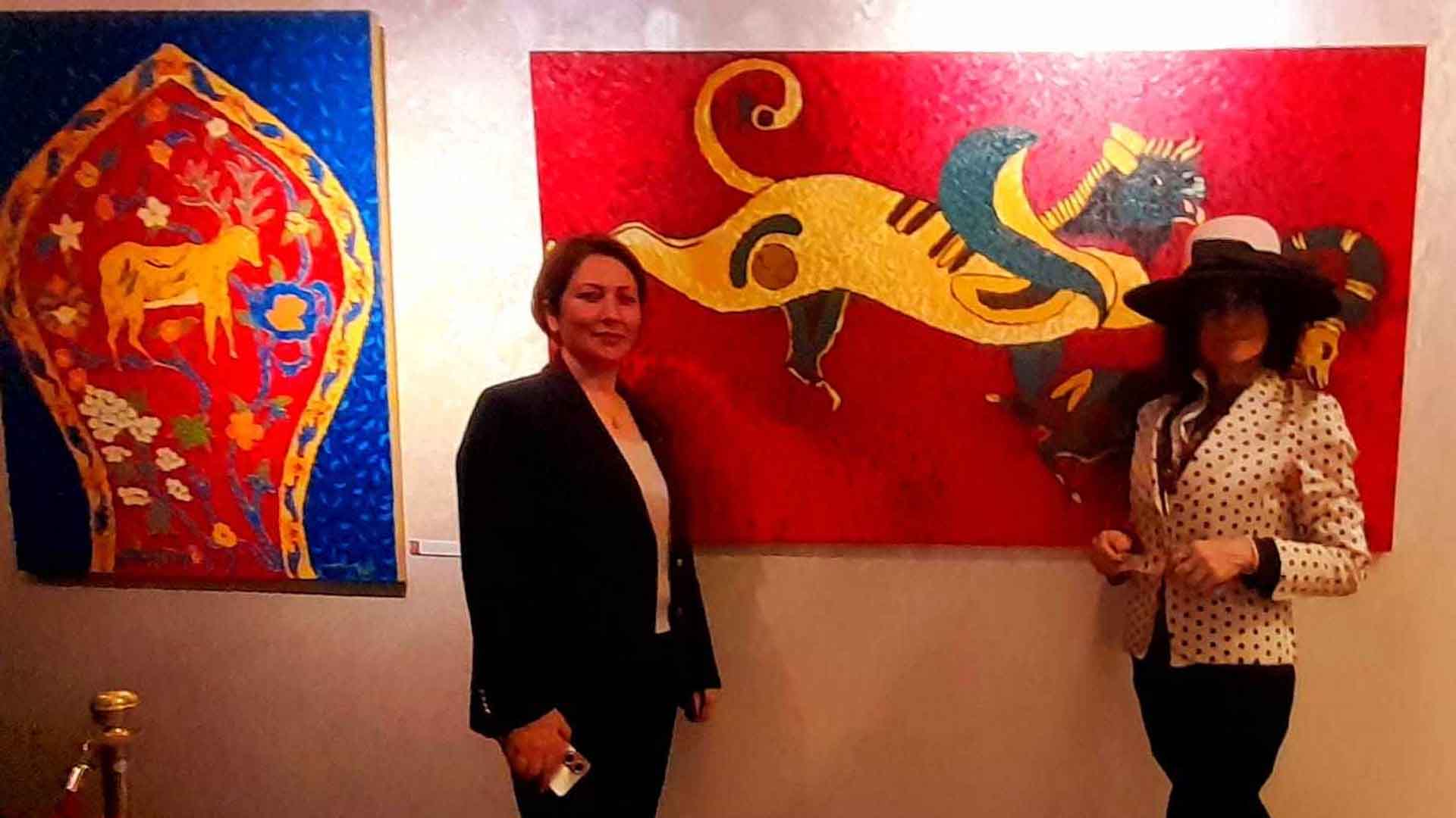 Çiğdem Yorgancıoğlu, Pera Palace Kültürel Katmanlar Sergi İzlenimleri