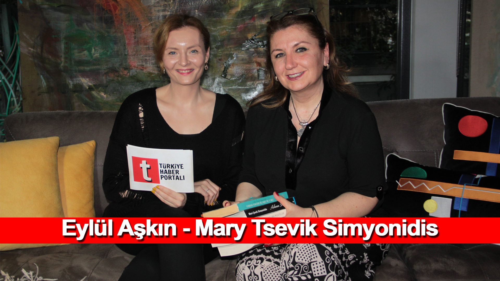 İki Çocuğu Da Sanatla Uğraşıyor! Mary Tsevik Simyonidis, Eylül Aşkın Ile...