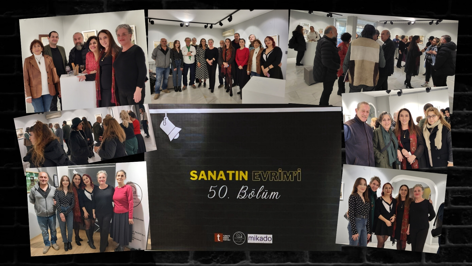 Evrim Sanat Galerisi'nin Ev Sahipliğinde Sanatın Evrim’i Programının 50. Bölüm Kutlaması