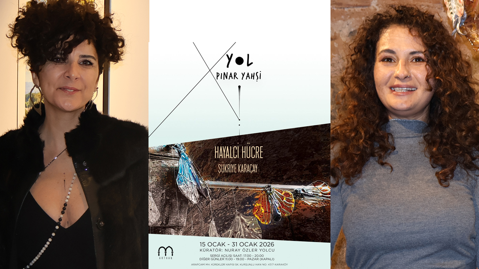 Fotoğraf ve Heykel Buluşması YOL ve HAYALCİ HÜCRE Sergileri Arthan Gallery'de Açıldı